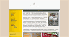 Desktop Screenshot of epdekor.hu